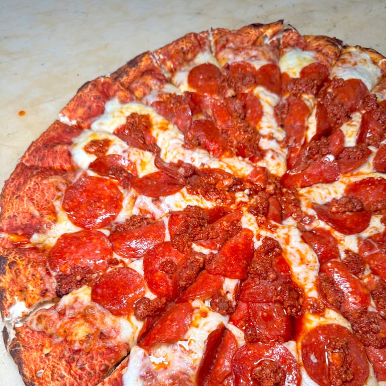 Fresh Pizza Ready for Curbside Pickup
